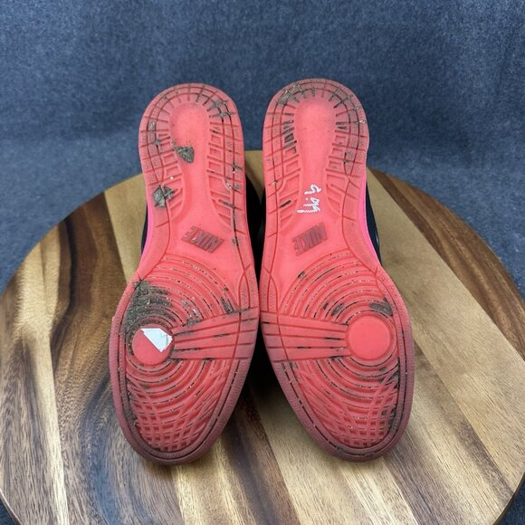 Nike Womens Air Royalty MD VT Ripstop 395775-005 Sneakers Size 7.5 Black Red - Picture 10 of 11